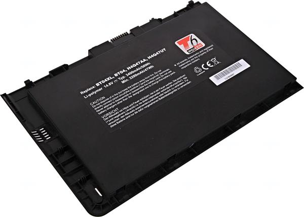 Batéria T6 Power pre HP EliteBook 9470m, EliteBook Folio 9470m, 3400mAh, 50Wh, 4cell, Li-pol