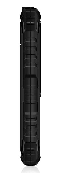iGET Defender D10 Black - vodotesný odolný telefón IP68, DualSIM, 2500 mAh, BT, svietidlo, FM, MP3 
