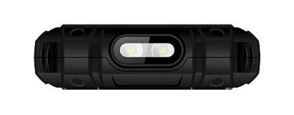 iGET Defender D10 Black - vodotesný odolný telefón IP68, DualSIM, 2500 mAh, BT, svietidlo, FM, MP3 