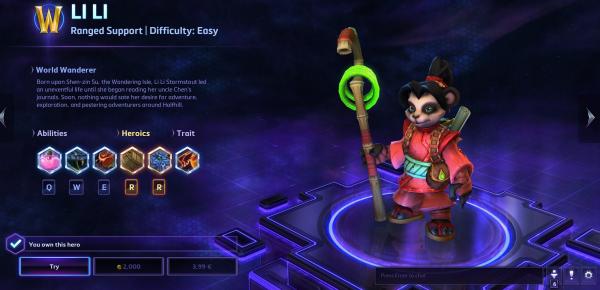 ESD Li Li Heroes of the Storm 
