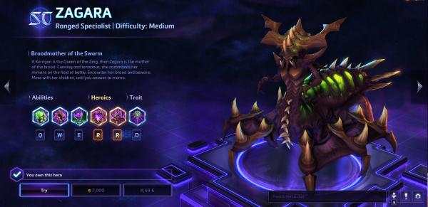 ESD Zagara Heroes of the Storm 