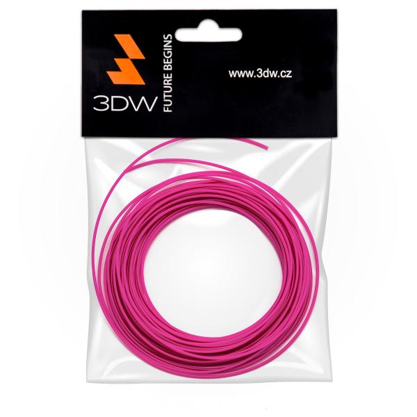 3DW - ABS filament 1, 75mm ružová, 10m, tlač 200-230°C
