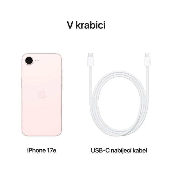Apple iPhone 17e/ 8GB/ 256GB/ Soft Pink 