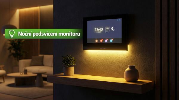 EVOLVEO DoorPhone ID-1, 2-drôtový videotelefón s RFID, odtlačkom prsta a podporou ONVIF kamier 