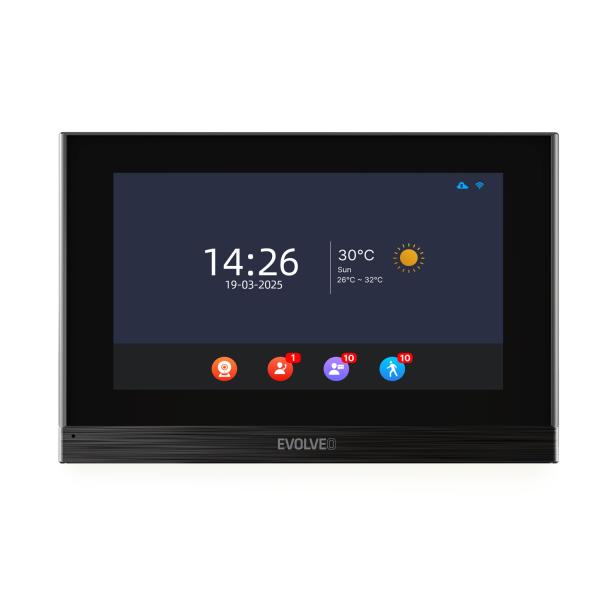 EVOLVEO DoorPhone ID-1, 2-drôtový videotelefón s RFID, odtlačkom prsta a podporou ONVIF kamier 