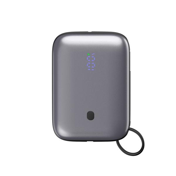 Platinet Powerbanka 10000 mAh 20W Power Delivery, 2xUSB-C, 1xUSB-A, kábel USB-C 1m, čierna 