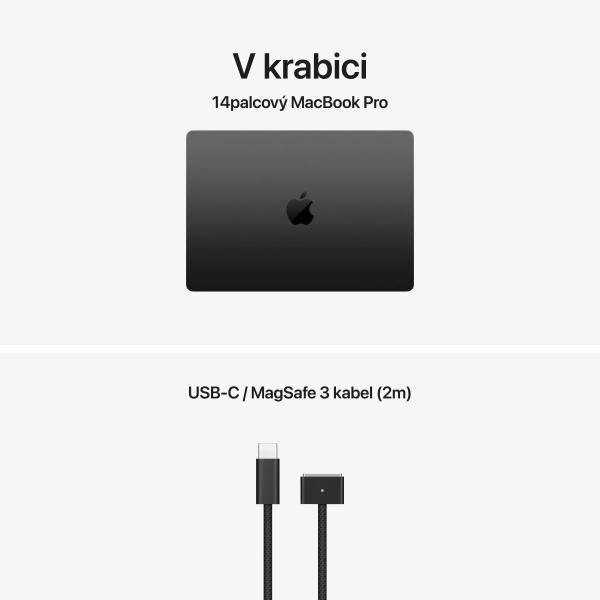 Apple MacBook Pro 14"/ M5/ 14, 2"/ 3024x1964/ 32GB/ 1TB/ M5/ Tahoe/ Space Black/ 1R 