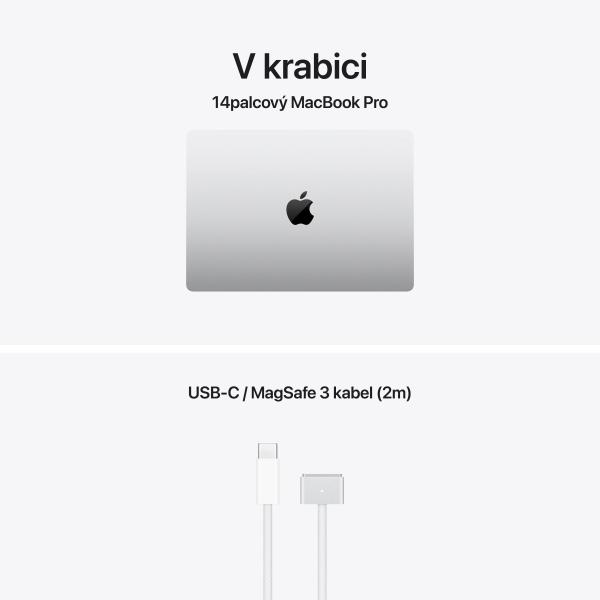 Apple MacBook Pro 14"/ M5/ 14, 2"/ 3024x1964/ 32GB/ 1TB/ M5/ Tahoe/ Silver/ 1R 