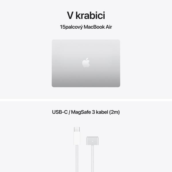 Apple MacBook Air 15"/ M5/ 15, 3"/ 2880x1864/ 24GB/ 1TB/ M5/ Tahoe/ Silver/ 1R 