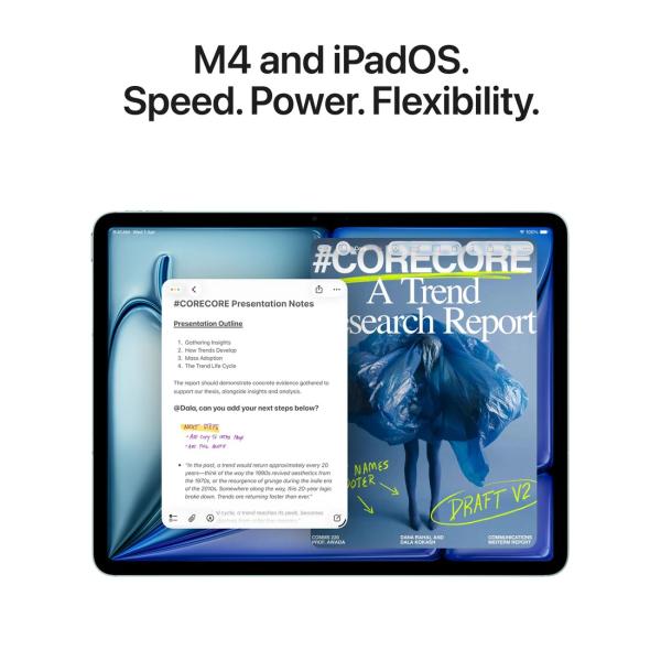 Apple iPad Air 13" (M4) - 2026/ Wi-Fi + Cellular/ 13"/ 2732x2048/ 12GB/ 1TB/ iPadOS26/ Purple 