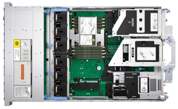 Dell server PowerEdge R570 6517P/ 32GB/ 2x960 SSD/ 16x2, 5"/ H965i/ 3NBD Basic/ 2x 1100W 