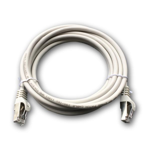 DATACOM Patch cord S/ FTP CAT6A 3m šedý