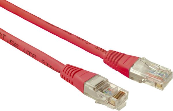SOLARIX patch kábel CAT5E UTP PVC 2m červené