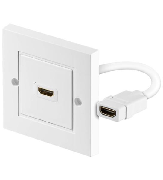 PremiumCord HDMI zásuvka v paneli 1x HDMI A - HDMI A Female/ Female