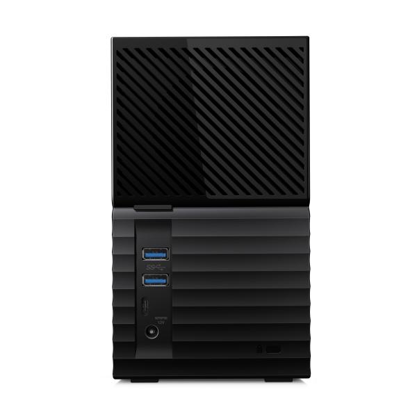 WD My Book Duo/ 16TB/ HDD/ Externý/ 3.5"/ SATA/ Čierna/ 3R 