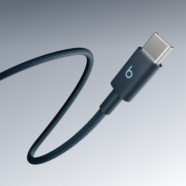 Beats 240W USB-C/ USB-C Braided Cable (3m)-N.Navy 