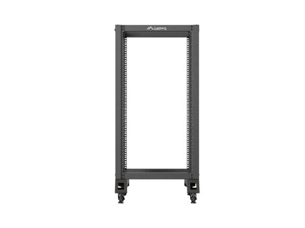 LANBERG OTVORENÝ RACK 22U 600X800 ČIERNY V2 