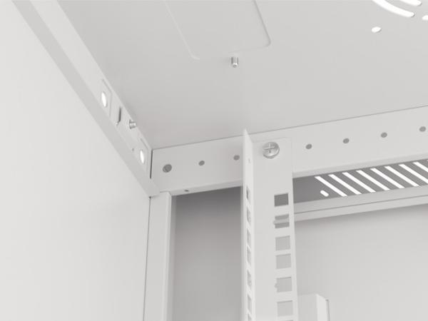 LANBERG 19" RACKOVÁ SKRIŇA PRO MONTÁŽ NA STENU 18U/ 600X450 (FLAT PACK) ŠEDÁ V2 