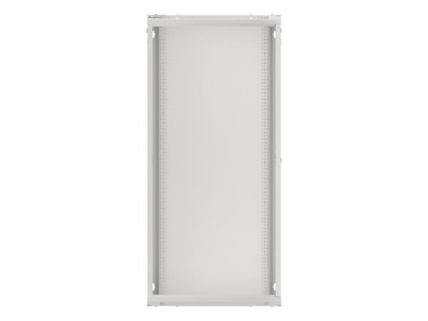 LANBERG RACKOVÁ SKRIŇA 19" NÁSTENNÁ 27U/ 600X450 (FLAT PACK) ŠEDÁ V2 