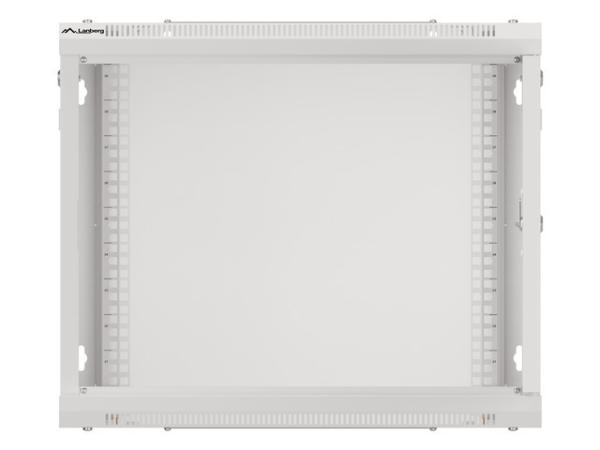 LANBERG RACKOVÁ SKRIŇA 19" PRO MONTÁŽ NA STENU 9U/ 600X600 (FLAT PACK) V2 ŠEDÁ 