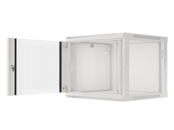 LANBERG RACKOVÁ SKRIŇA 19" PRO MONTÁŽ NA STENU 9U/ 600X600 (FLAT PACK) V2 ŠEDÁ 