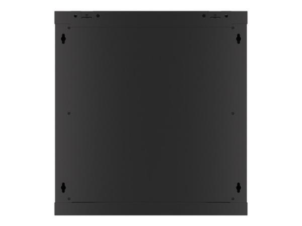 LANBERG RACKOVÁ SKRIŇA 19" NÁSTENNÁ 12U/ 600X600 PRO VLASTNÚ MONTÁŽ S KOVOVÝMI DVERAMI ČIERNA 