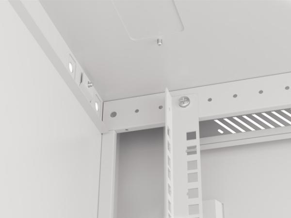 LANBERG RACKOVÁ SKRIŇA 19" PRO MONTÁŽ NA STENU 4U/ 600X600 (FLAT PACK) V2 ŠEDÁ 