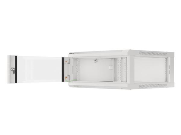LANBERG RACKOVÁ SKRIŇA 19" PRO MONTÁŽ NA STENU 4U/ 600X600 (FLAT PACK) V2 ŠEDÁ 