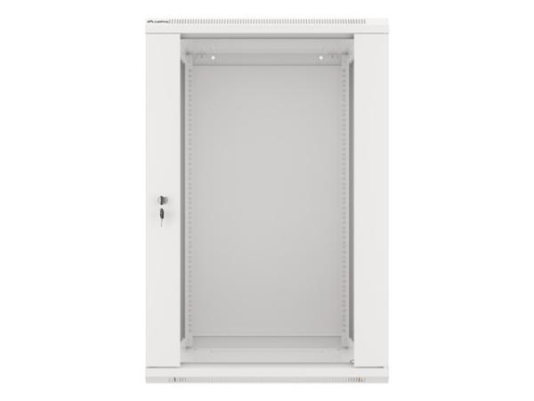 LANBERG 19" RACKOVÁ SKRIŇA PRO MONTÁŽ NA STENU 18U/ 600X600 (FLAT PACK) ŠEDÁ V2 