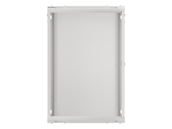 LANBERG 19" RACKOVÁ SKRIŇA PRO MONTÁŽ NA STENU 18U/ 600X600 (FLAT PACK) ŠEDÁ V2 