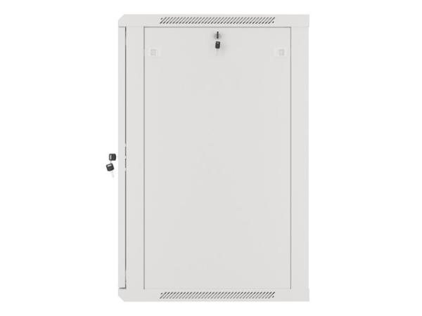 LANBERG 19" RACKOVÁ SKRIŇA PRO MONTÁŽ NA STENU 18U/ 600X600 (FLAT PACK) ŠEDÁ V2 