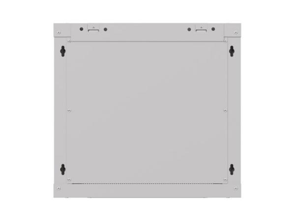 LANBERG 19" RACKOVÁ SKRIŇA PRO MONTÁŽ NA STENU 9U/ 540X350 (FLAT PACK) S PROSKLENÝMI DVERAMI ŠEDÁ 