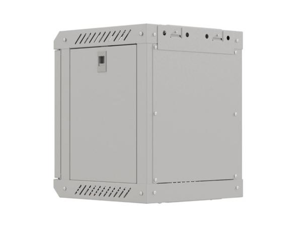 LANBERG RACKOVÁ SKRIŇA 10" NÁSTENNÁ 6U/ 300X300 (FLAT PACK) S PRESKLENÝMI DVERAMI ŠEDÁ 