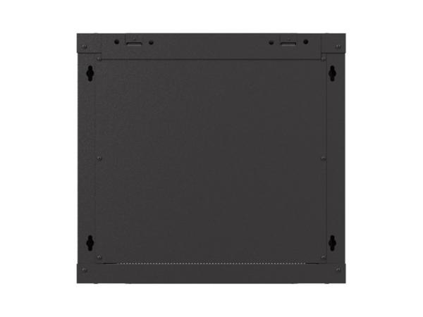 LANBERG 19" RACKOVÁ SKRIŇA PRO MONTÁŽ NA STENU 9U/ 540X350 (FLAT PACK) S PROSKLENÝMI DVERMI ČIERNA 