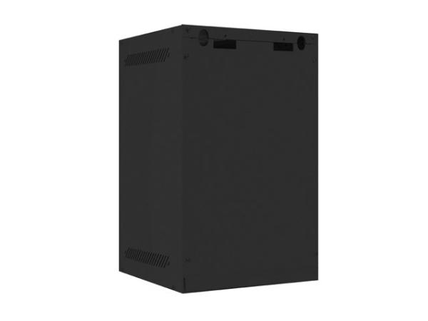 LANBERG RACKOVÁ SKRIŇA 10" PRO MONTÁŽ NA STENU 9U/ 280X310 PRO VLASTNÚ MONTÁŽ S KOVOVÝMI DVERAMI ČIERNA 