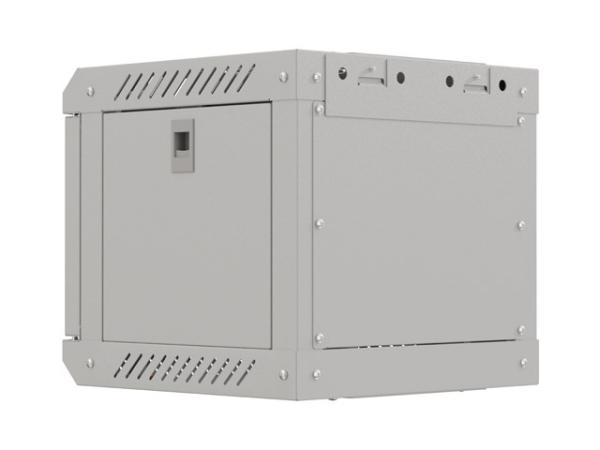 LANBERG RACKOVÁ SKRIŇA 10" NÁSTENNÁ 4U/ 300X300 (FLAT PACK) S PRESKLENÝMI DVERAMI ŠEDÁ 