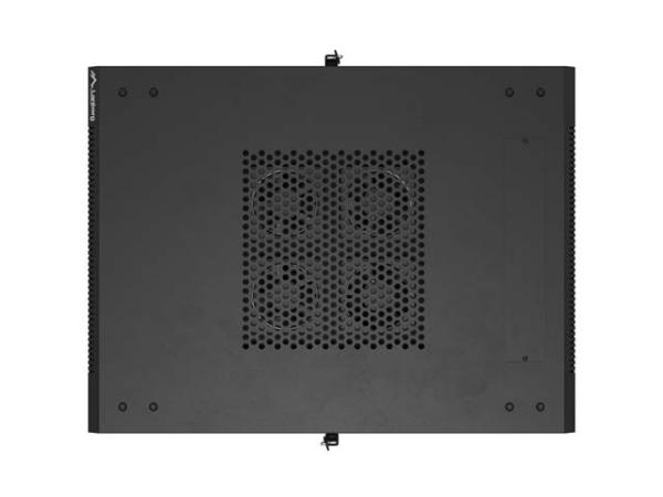 LANBERG 19" VOĽNE STOJÚCA RACKOVÁ SKRIŇA 42U/ 600X800 (FLAT PACK) S PRESKLENÝMI DVERAMI ČIERNA 