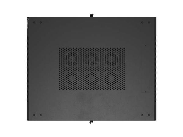 LANBERG 19" VOĽNE STOJÚCA RACKOVÁ SKRIŇA 42U/ 800X1000 (FLAT PACK) S PRESKLENÝMI DVERAMI ČIERNA 