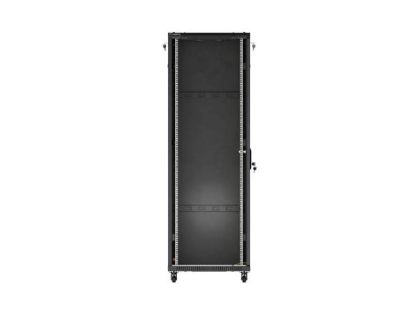 LANBERG 19" VOĽNE STOJÚCA RACKOVÁ SKRIŇA 37U/ 600X600 (FLAT PACK) S PRESKLENÝMI DVERAMI ČIERNA 
