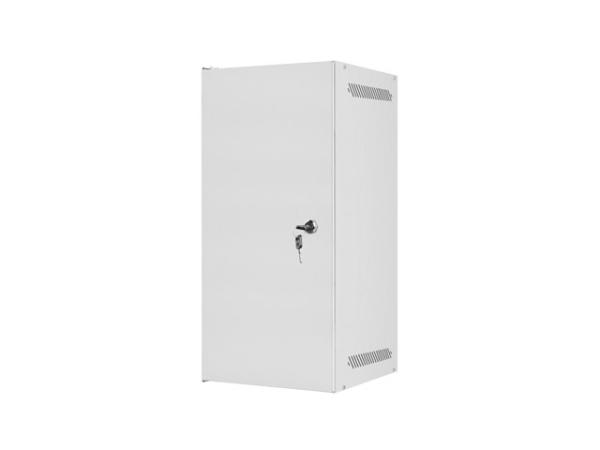 LANBERG RACKOVÁ SKRIŇA 10" NÁSTENNÁ 12U/ 280X310 PRO VLASTNÚ MONTÁŽ S KOVOVÝMI DVERAMI ŠEDÁ-FLAT PACK 