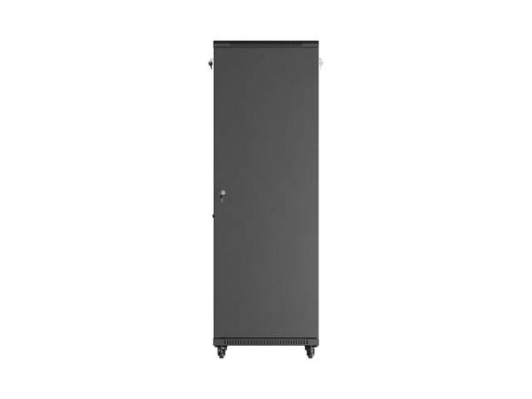 LANBERG 19" VOĽNE STOJÚCA RACKOVÁ SKRIŇA 37U/ 600X600 (FLAT PACK) S PRESKLENÝMI DVERAMI ČIERNA 