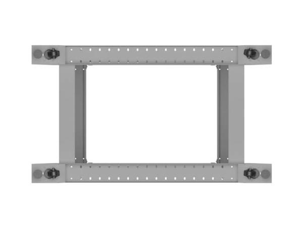 LANBERG OTVORENÝ RACK 19" 22U 600X800 ŠEDÝ 