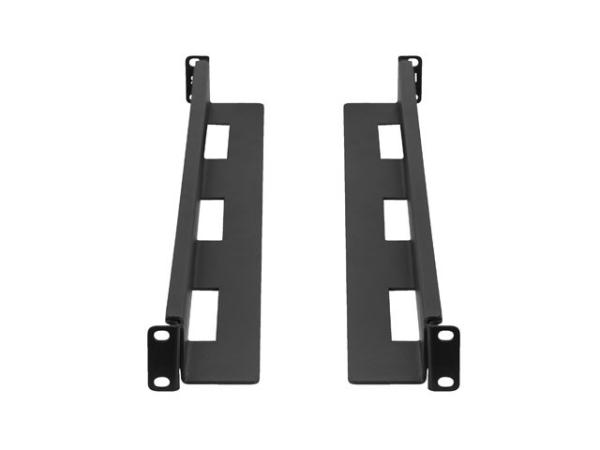 LANBERG SADA KOĽAJNÍC PRO MONTÁŽ DO RACKU 19" POSUVNÁ 650-1090 MM ČIERNA 