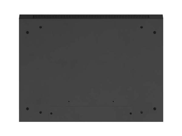 LANBERG 19" RACKOVÁ SKRIŇA PRO MONTÁŽ NA STENU 9U/ 600X450 S PERFOROVANÝMI DVERMI ČIERNA 