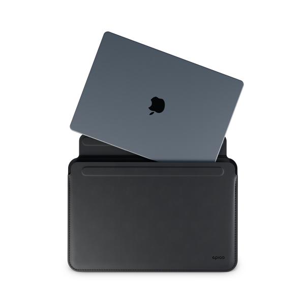 Epico TechGrain Sleeve MacBook Air 15" - čierna 