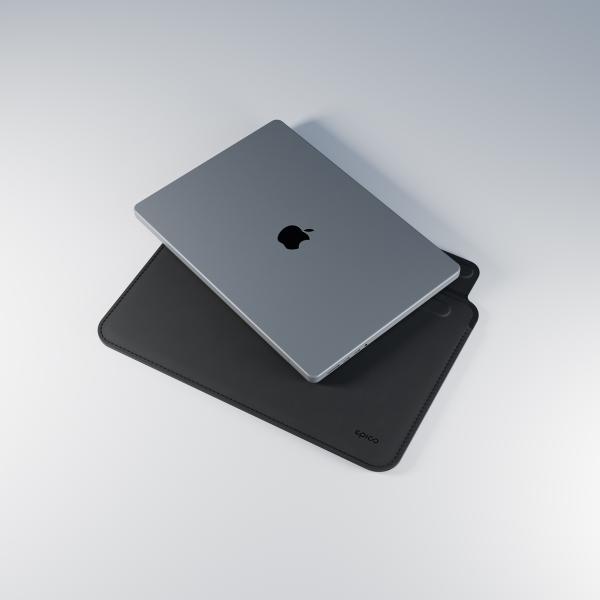 Epico TechGrain Sleeve MacBook Pro 13, 3"/ Air 13, 6" - čierna 