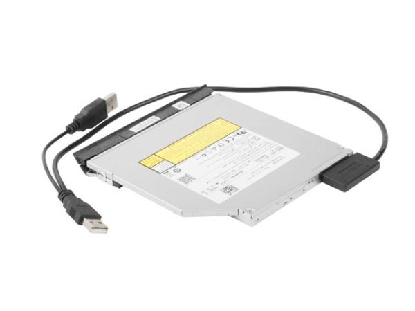 Kábel CABLEXPERT adaptér USB na Slim SATA SSD, DVD 