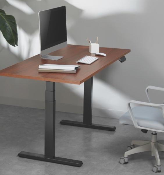 Stolová doska BR168R, 1600 x 800 x 25 mm orech pre výškovo nastaviteľné podnože Brateck 