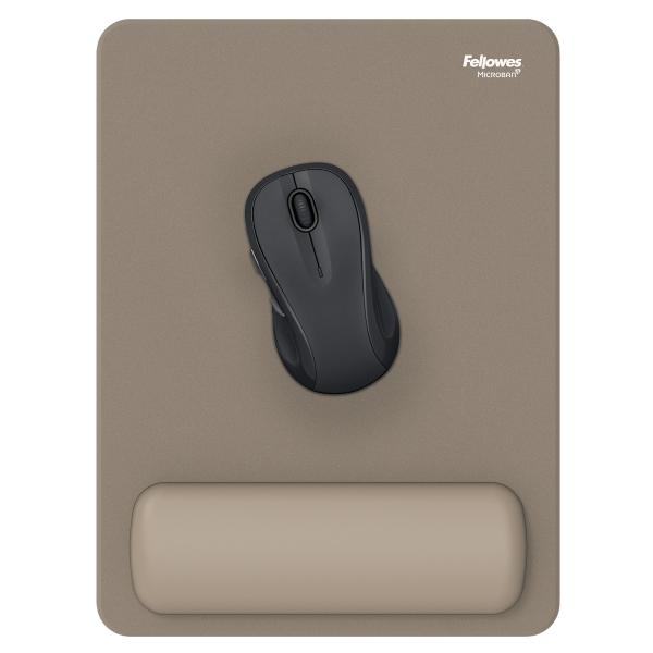 Podložka pod myš a zápästie Fellowes BREYTA XL piesková 