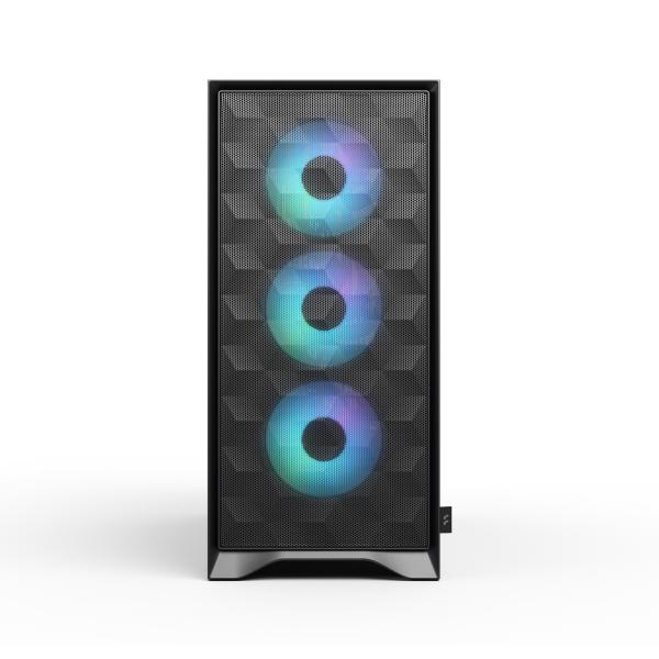 Fractal Pop 2 Air/ Midi Tower/ Transpar./ Čierna 